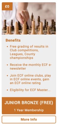 Junior Bronze Free membership
